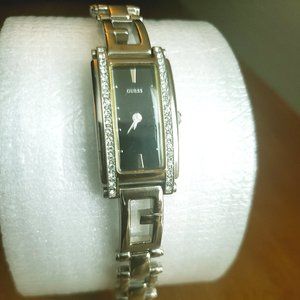 Like New - Guess Ladies G-Link With Rhinestones